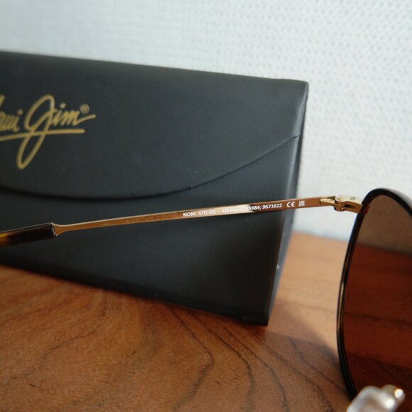 Maui Jim Polarized Noni Tortoise Sunglasses MJ854-10 - Picture 5 of 6